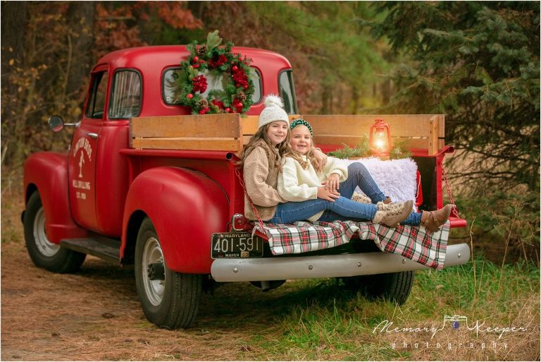 Red Truck Christmas Mini South Jersey